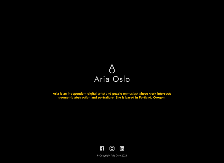 oslo homepage screenshot